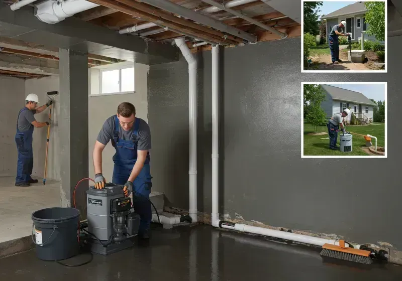 Basement Waterproofing and Flood Prevention process in New Madrid, MO